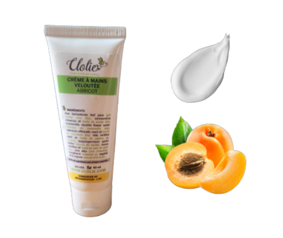 Crème à mains veloutée (abricot/coco)