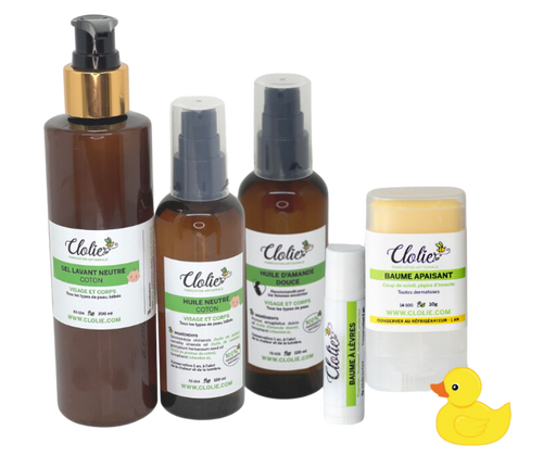 Ensemble cadeau *shower* bébé & maman