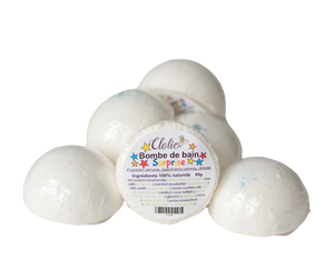 Bombe de bain surprise
