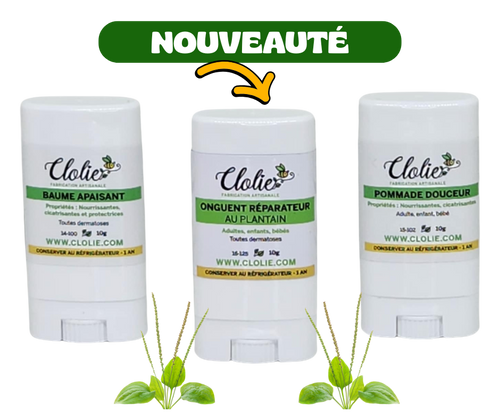 Les coupe-feu (Baume apaisant/ Pommade douceur/ Onguent réparateur au plantain)