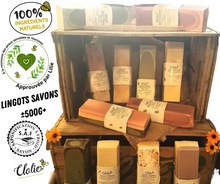 Lingot savon +/- 500g