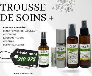 La trousse de soin +