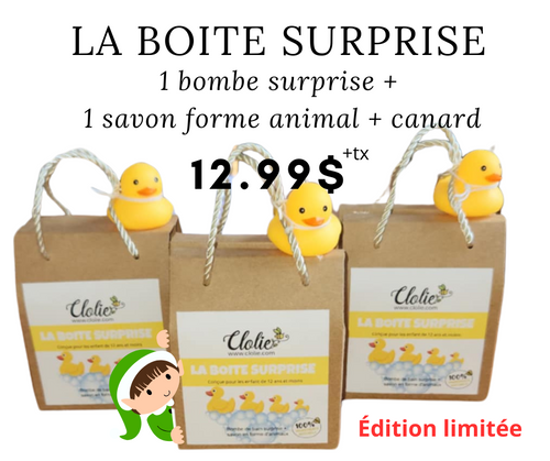 La boite surprise (enfant 12 ans & moins)